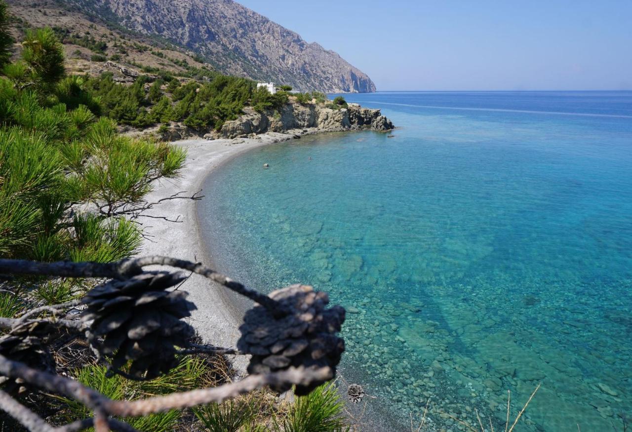 Konstantinos Palace Karpathos Bagian luar foto