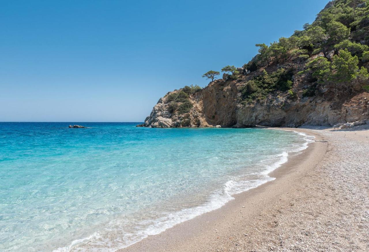 Konstantinos Palace Karpathos Bagian luar foto