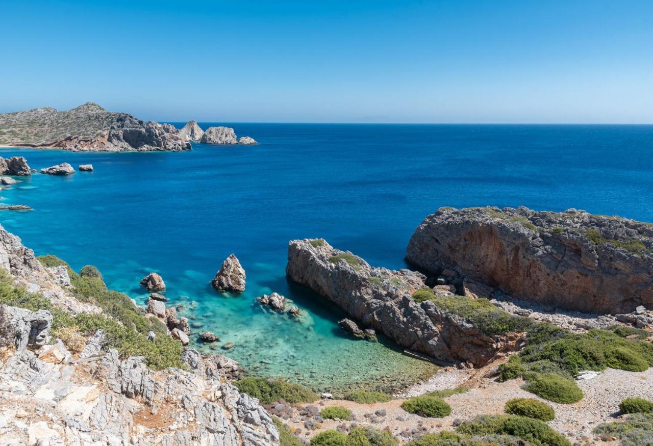 Konstantinos Palace Karpathos Bagian luar foto