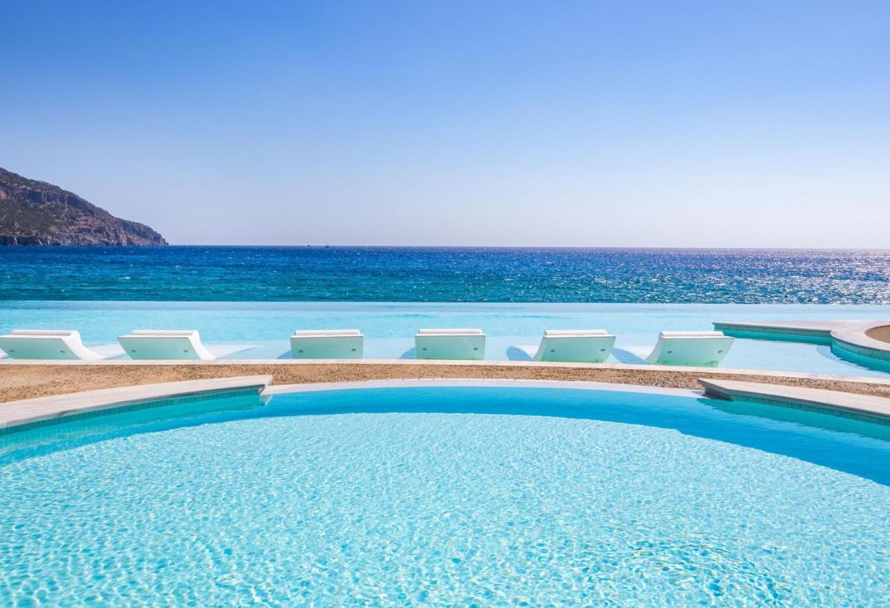 Konstantinos Palace Karpathos Bagian luar foto
