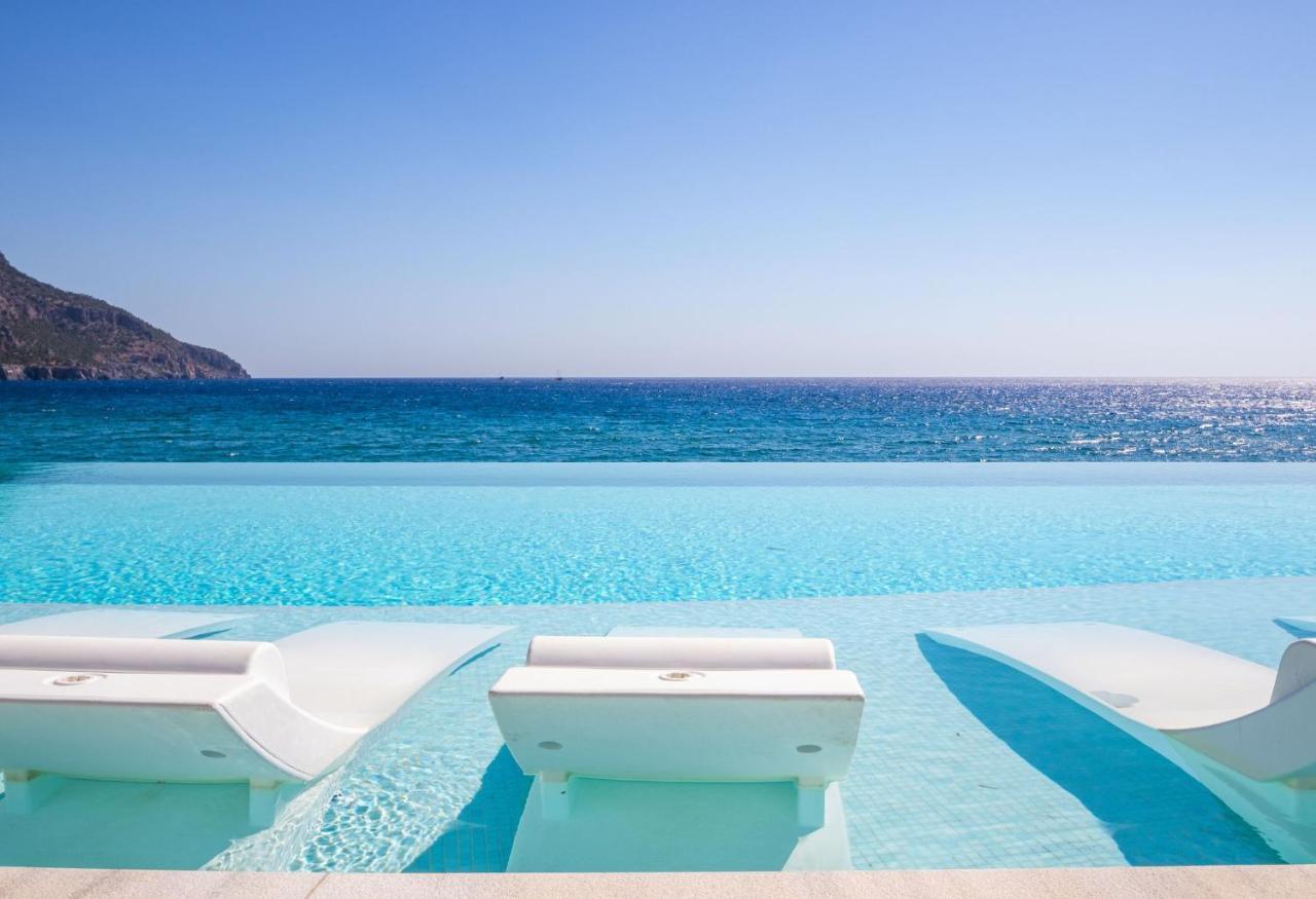 Konstantinos Palace Karpathos Bagian luar foto