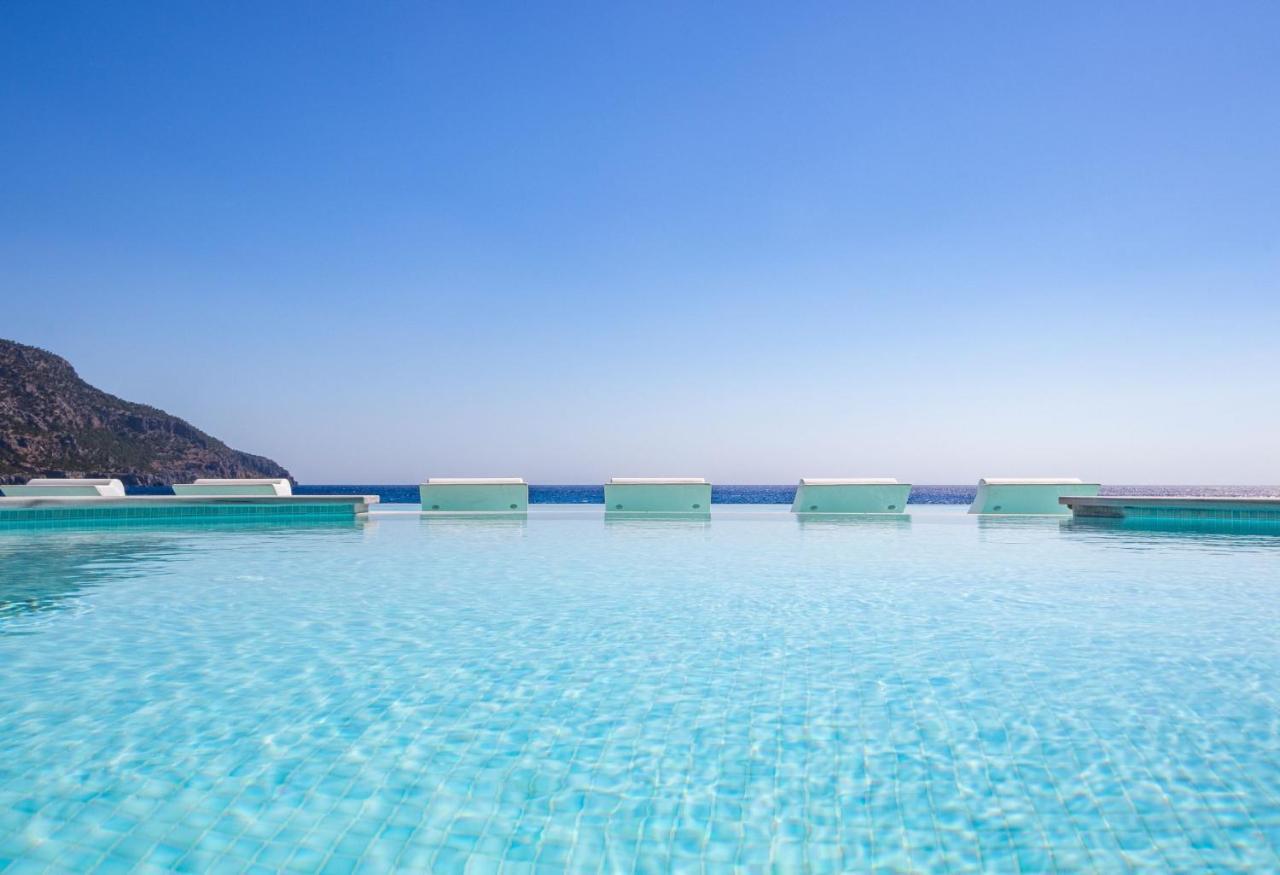 Konstantinos Palace Karpathos Bagian luar foto