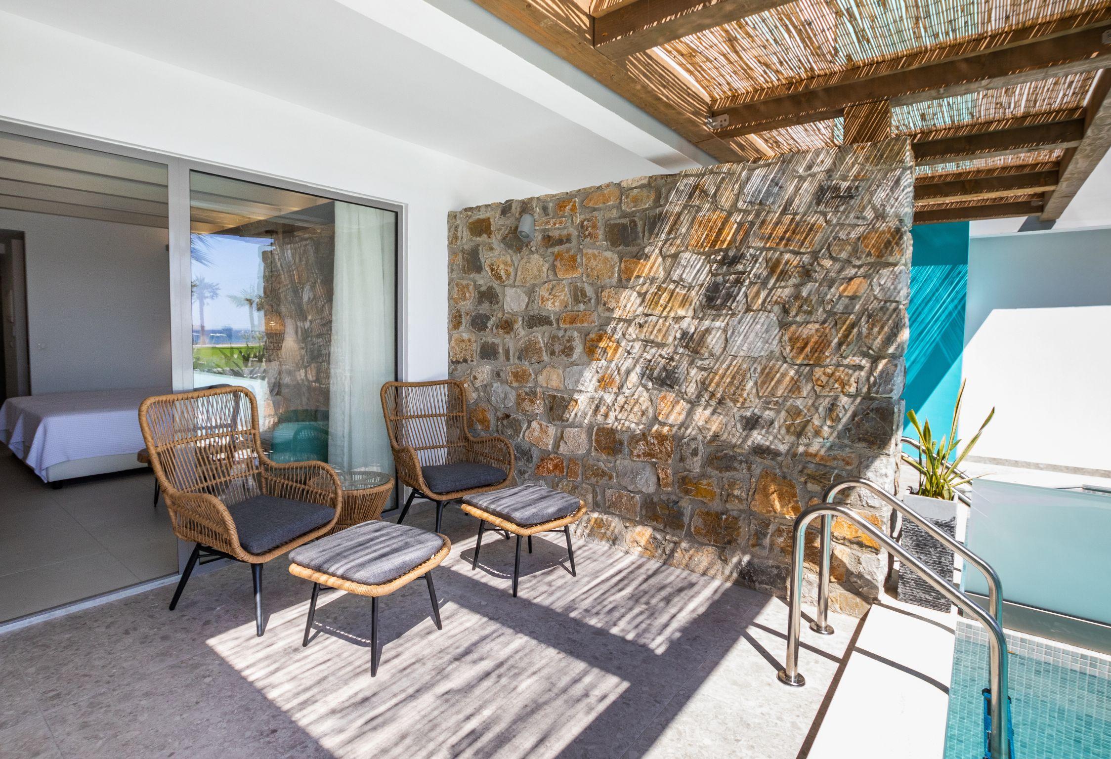 Konstantinos Palace Karpathos Bagian luar foto