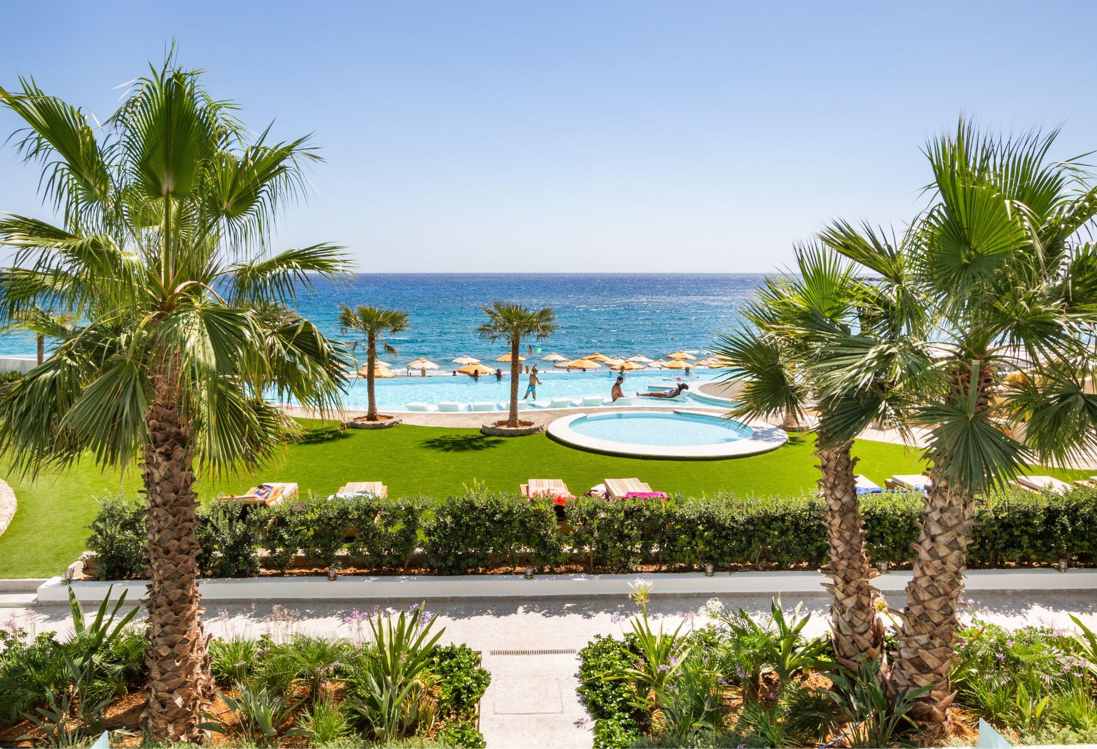 Konstantinos Palace Karpathos Bagian luar foto